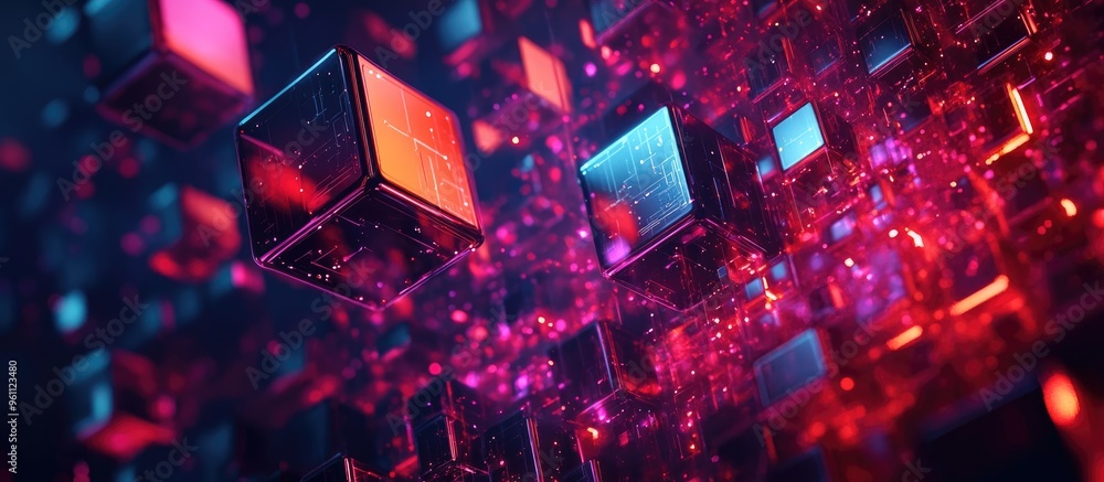 Abstract background of big data analytics featuring artificial intelligence symbols and data processing elements EPS 10 Abstract background of big data analytics featuring artificial intelligence symbols and data processing elements EPS 10
