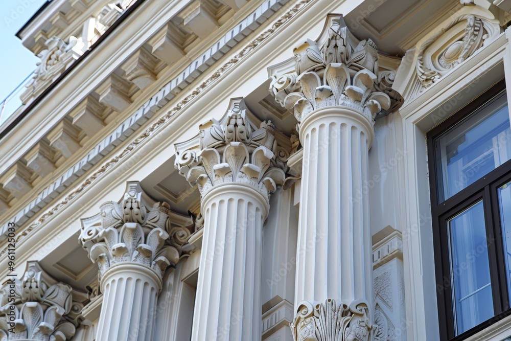 Classical exterior building Classical exterior building