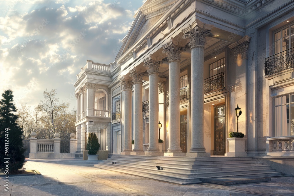 Obraz premium Classical Exterior Building