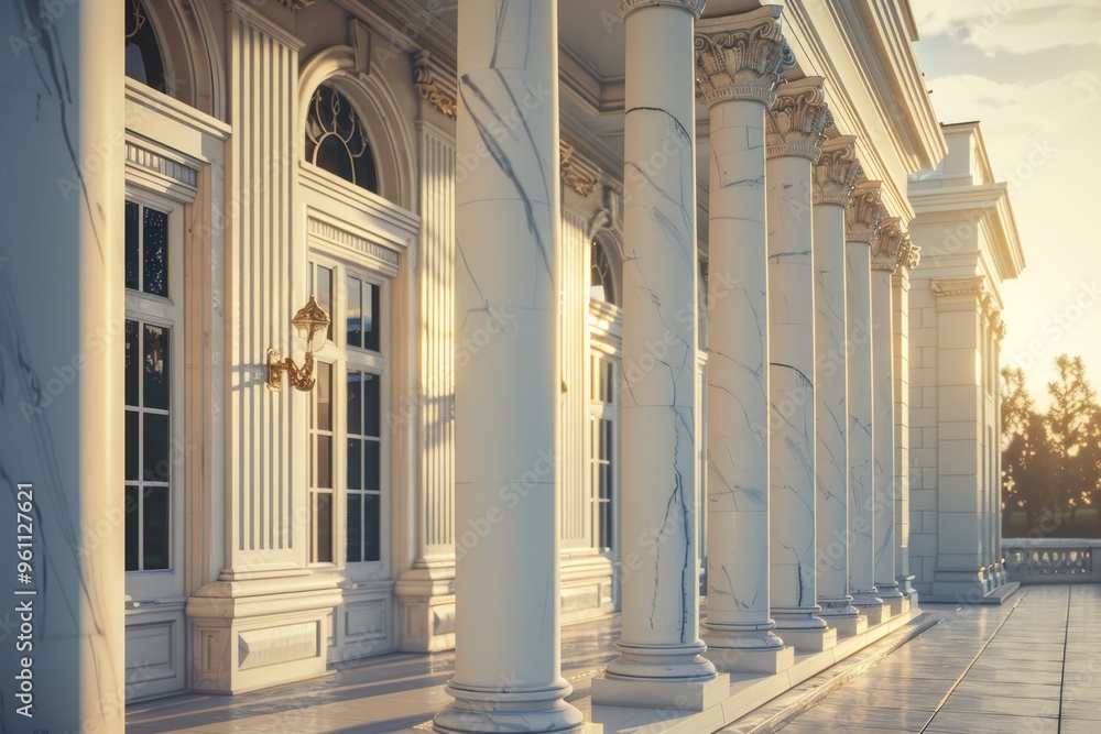 Obraz premium Classical exterior building