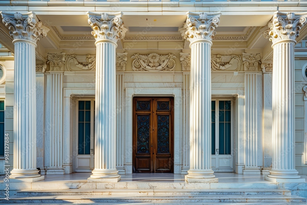 Obraz premium Classical exterior building