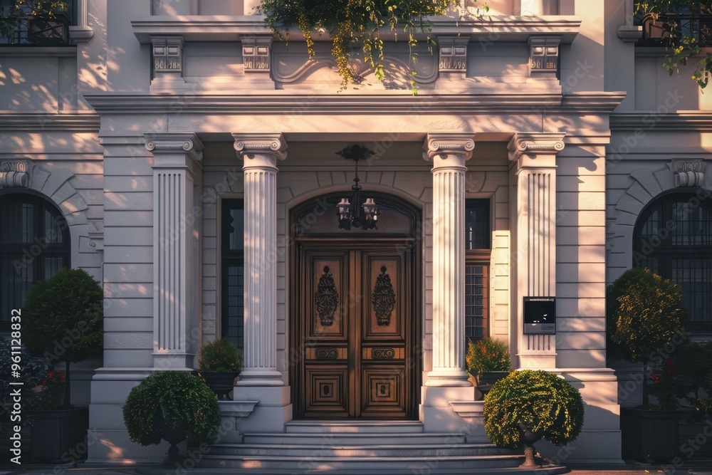 Obraz premium Classical exterior building