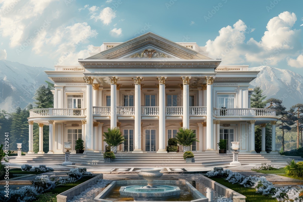 Obraz premium Classical exterior building