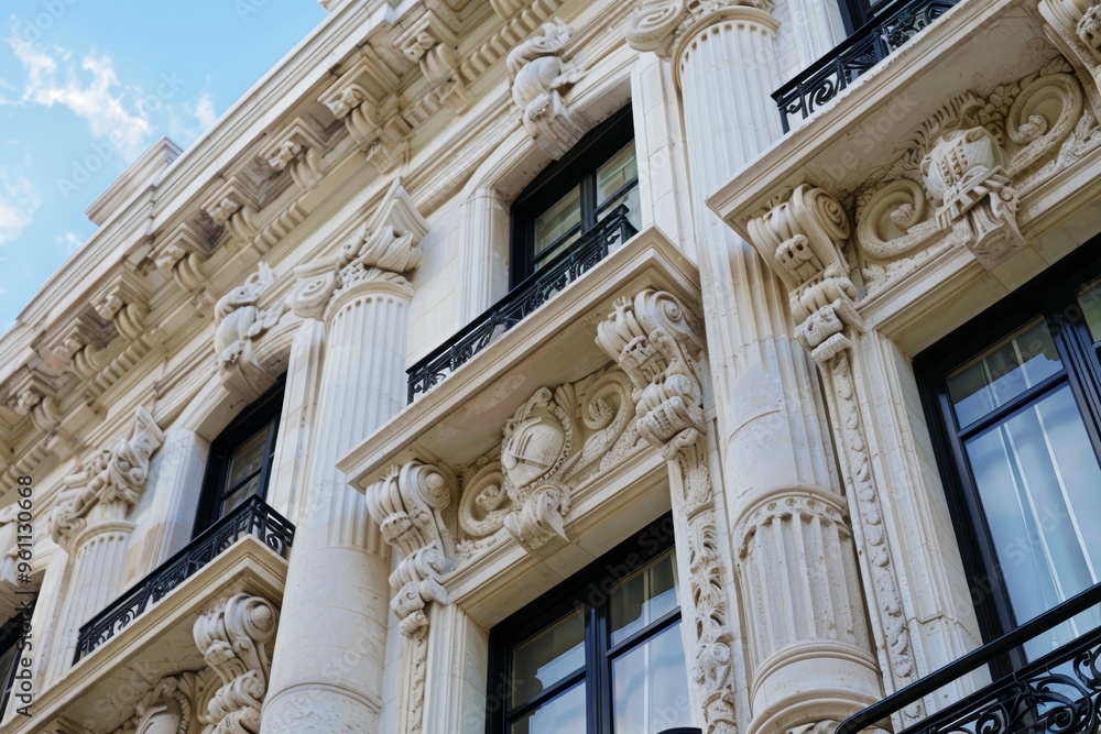 Classical exterior building Classical exterior building