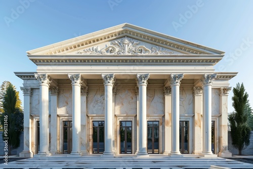 Classical exterior building