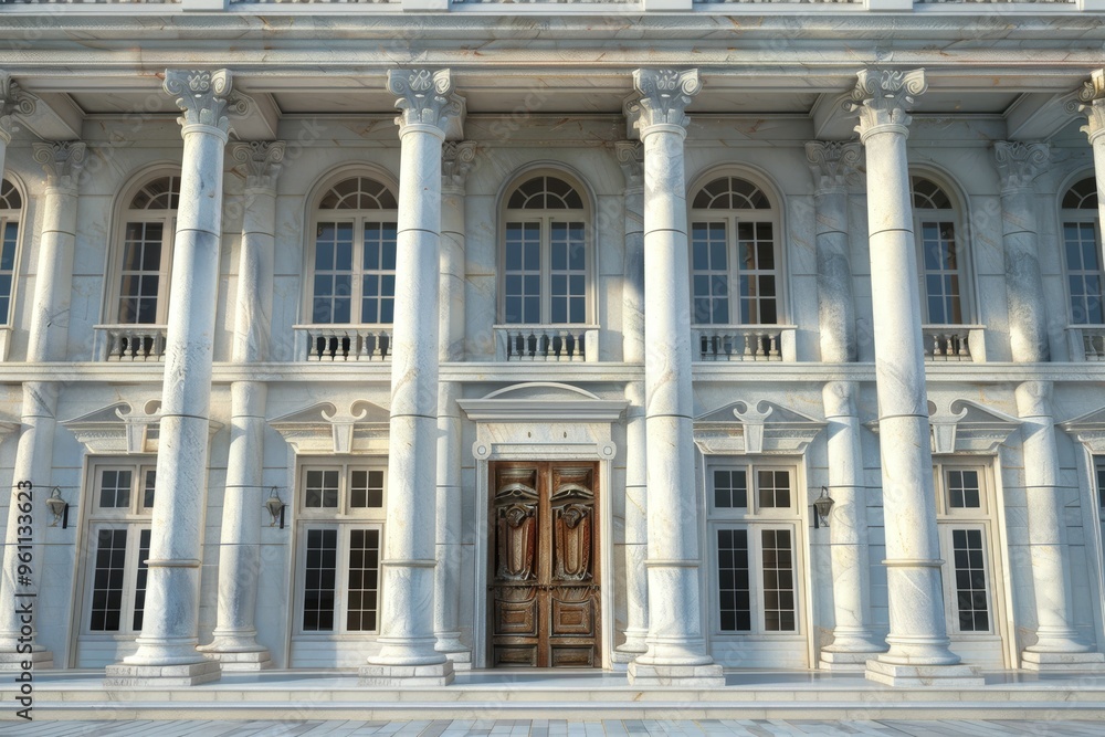 Obraz premium Classical exterior building