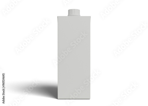 juice carton box mockup