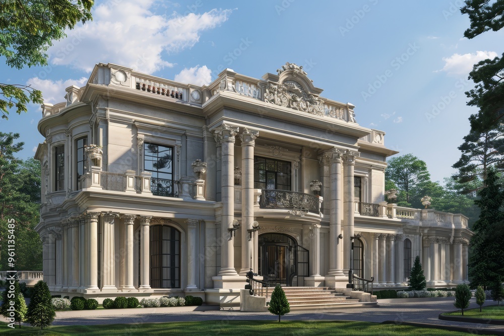 Obraz premium Classical Exterior Building