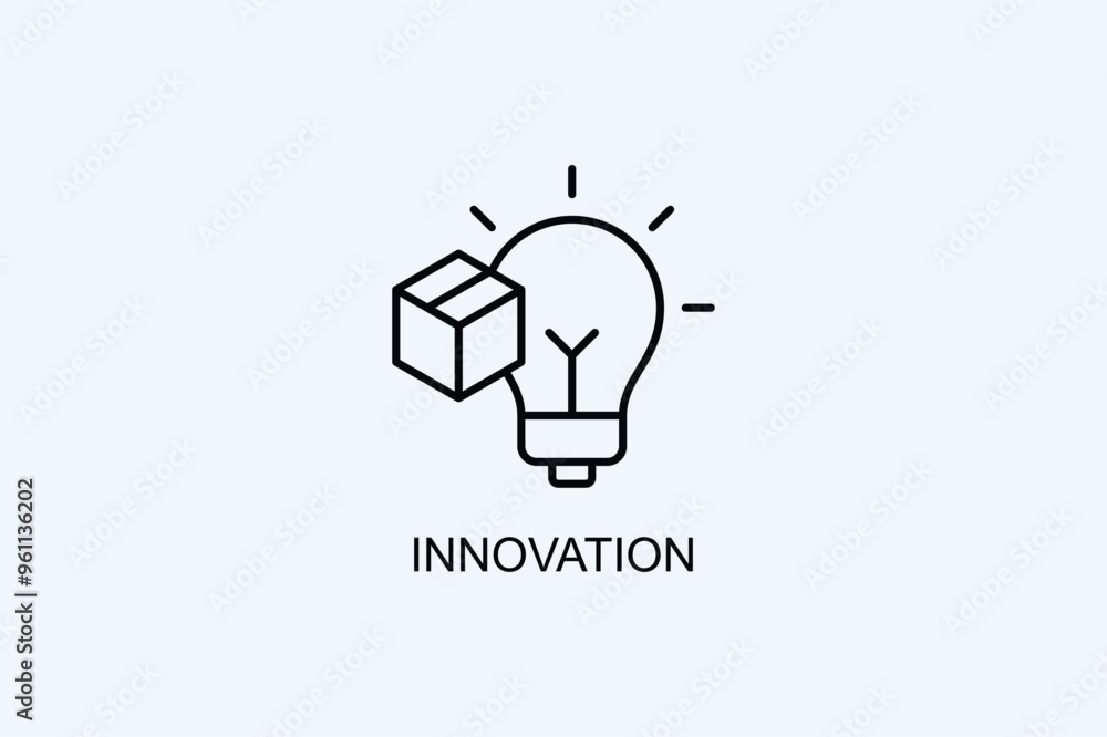 Innovation Vector Icon Or Logo Illustration Innovation Vector Icon Or Logo Illustration