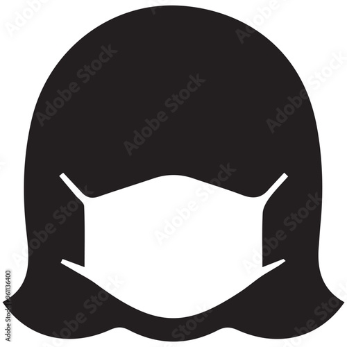 Coronavirus, facemask, male, face, mask icon