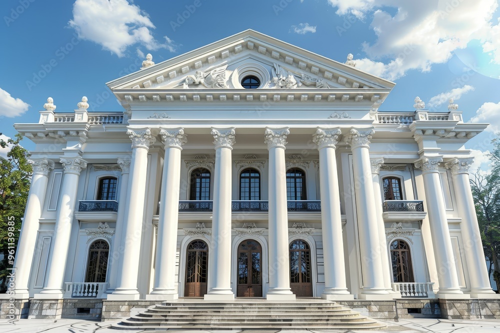 Obraz premium Classical exterior building