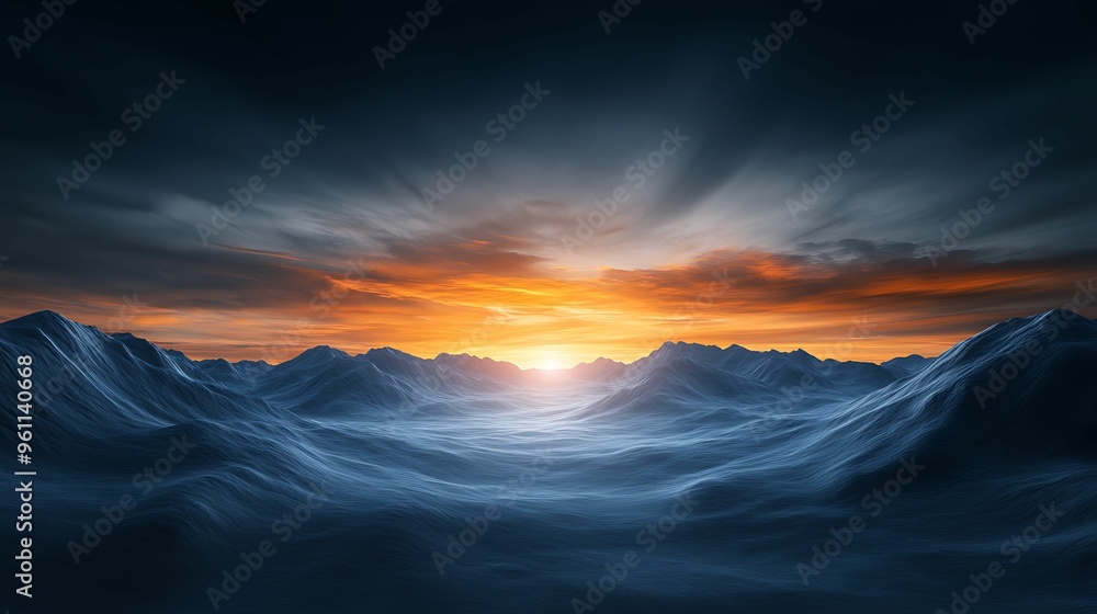Majestic Sunset over Rocky Formations - Aerial View Abstract Background with Clarity and Sharp Focus Majestic Sunset over Rocky Formations - Aerial View Abstract Background with Clarity and Sharp Focus