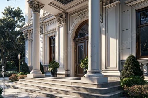 Wallpaper Mural Classical exterior building Torontodigital.ca