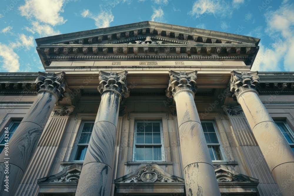 Fototapeta premium Classical exterior building