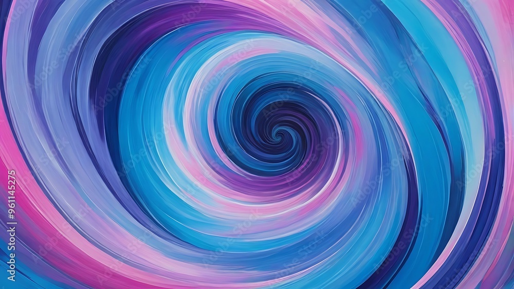 A high-resolution abstract digital painting with swirling shades of blue, purple, and pink, creating a hypnotic vortex of colors A high-resolution abstract digital painting with swirling shades of blue, purple, and pink, creating a hypnotic vortex of colors