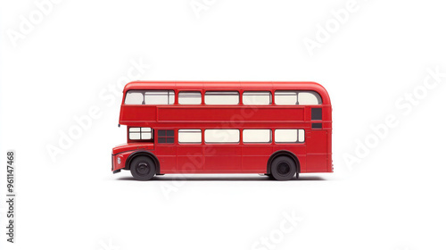 red double decker bus
