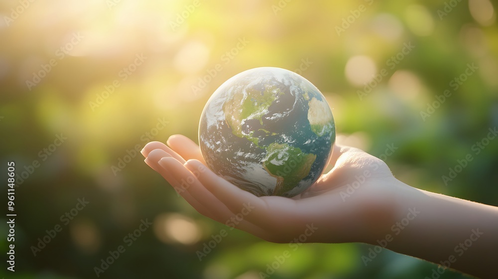 Hand Offering Earth as a Gift: A hand gently offering the Earth forward, as if presenting it as a precious gift, with a soft-focus background.
Hand Offering Earth as a Gift: A hand gently offering the Earth forward, as if presenting it as a precious gift, with a soft-focus background.