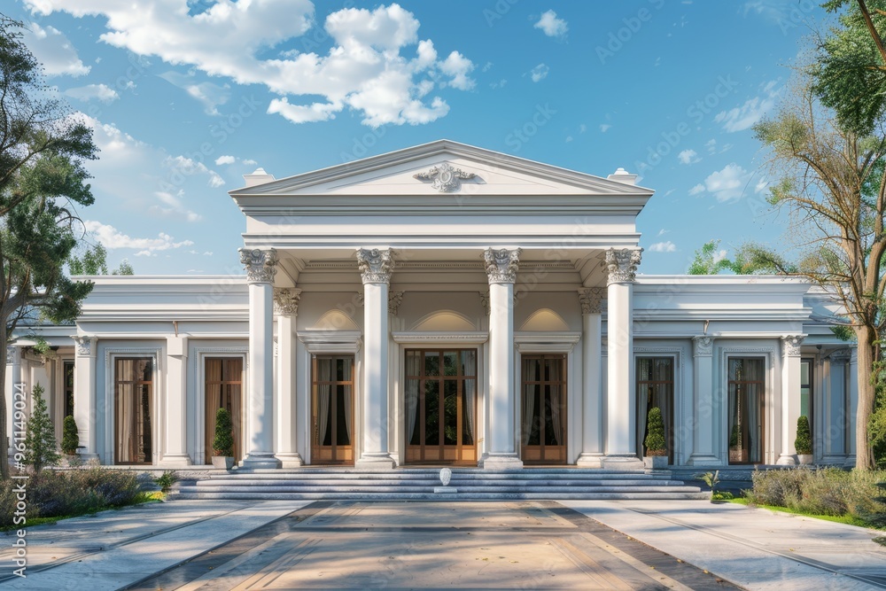 Obraz premium Classical exterior building