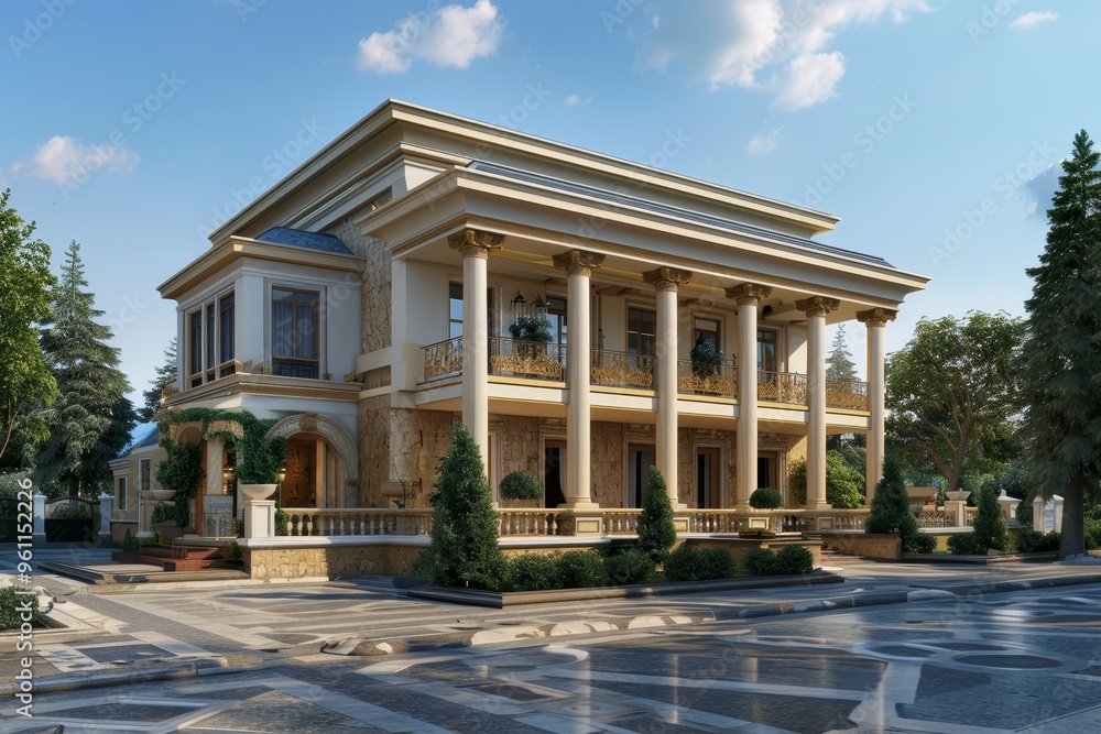 Obraz premium Classical exterior building