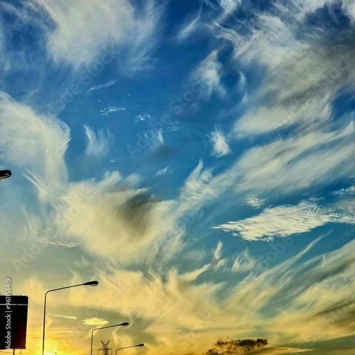 time lapse clouds over the city