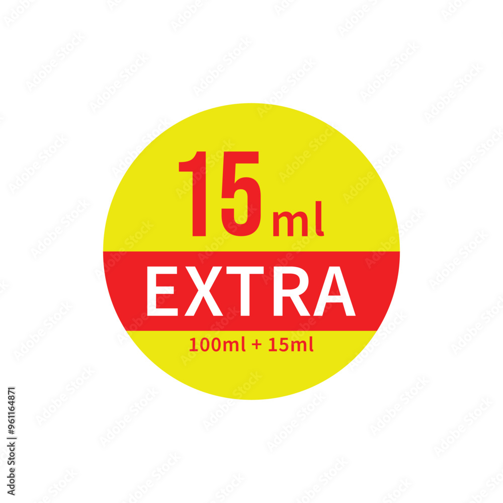15 ml extra sticker design 15 ml extra sticker design