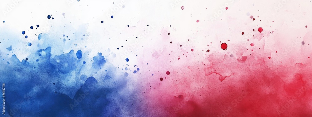Vibrant Watercolor Abstract Background with Blue and Red Hues for Creative Projects Vibrant Watercolor Abstract Background with Blue and Red Hues for Creative Projects