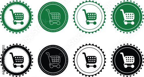Ecology icon set. Ecology Stamps. Environment, sustainability, nature, recycle, renewable energy; electric bike, eco-friendly, forest, wind power, green symbol. Solid icons vector collection.