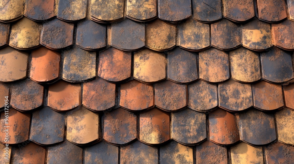 Rustic Terracotta Old Roof Tiles featuring Unique Textures and Warm Tones that enhance homes Rustic Terracotta Old Roof Tiles featuring Unique Textures and Warm Tones that enhance homes