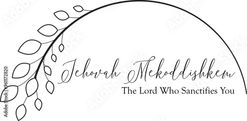 Jehovah Mekoddishkem, The Lord who sanctifies, Names of God