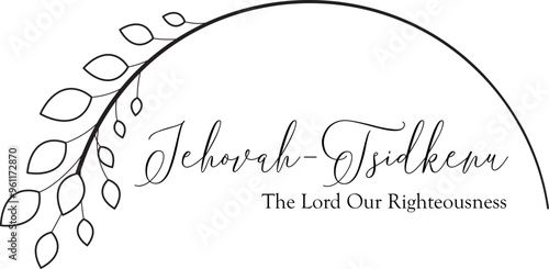 Jehovah Tsidkena, The Lord my righteousness, Names of God