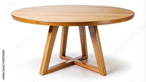white table, vintage table, clipping path,wooden, antique table, rustic, design, rustic table, interior design, Wooden round table isolated on white background with clipping path