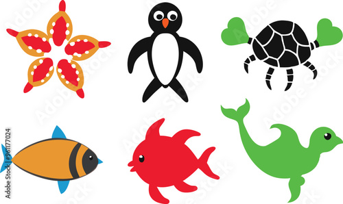 Delightful Sea Animals Coloring Fun for Kids with Bright and Detailed Illustrations 