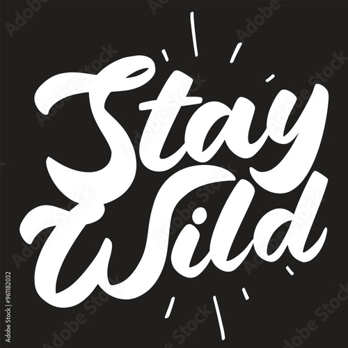 A handwritten, bold, and playful typography design featuring the phrase 