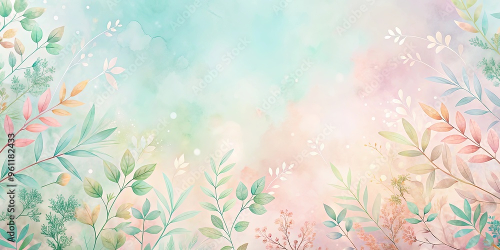 Organic pastel pastels header wallpaper with soft nature-inspired colors Organic pastel pastels header wallpaper with soft nature-inspired colors