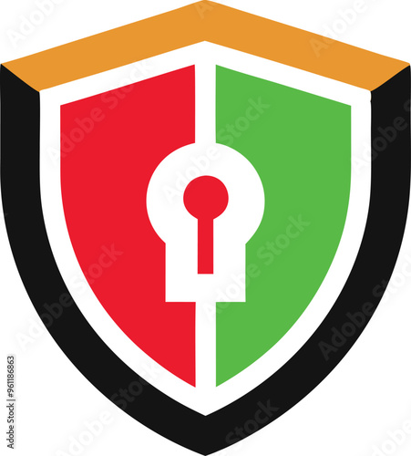 Professional Shield Logo for Cyber Defense
 photo