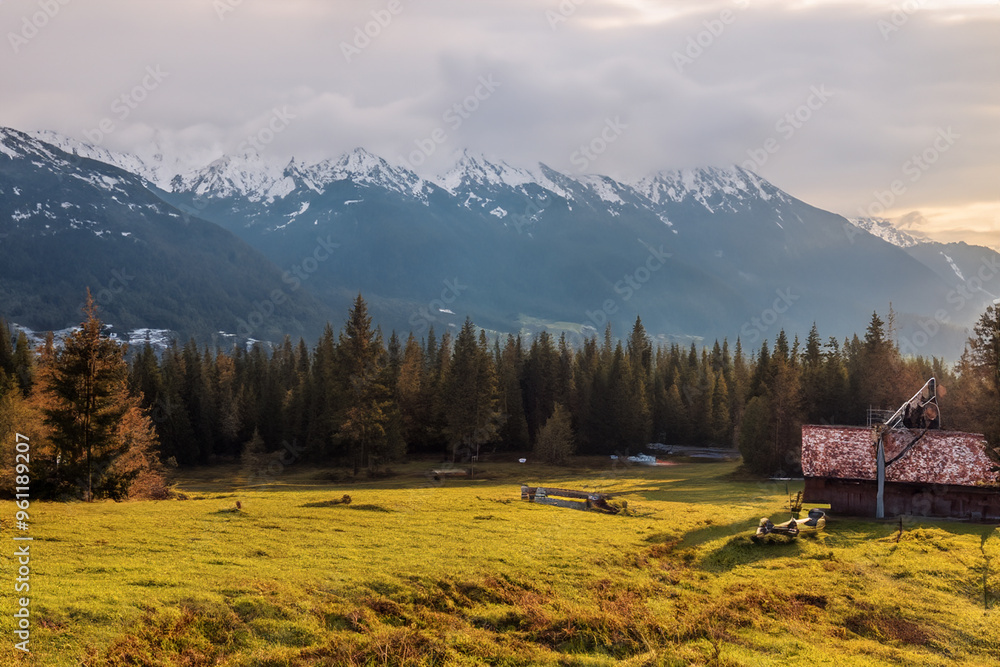 Cozy Landscape Background Cozy Landscape Background