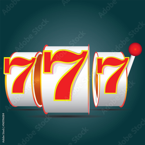 A vibrant slot wheel vector illustration, ideal for use in casino, gaming, and gambling-related designs. This high-quality graphic showcases a shiny, colorful wheel, perfect for websites, marketing.