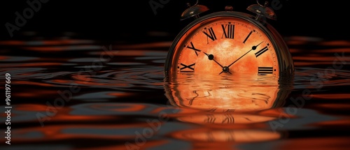 Wallpaper Mural Echoes of the Past, Clock Torontodigital.ca