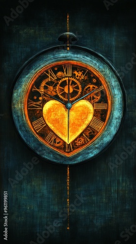 Mechanical Heart, Clock photo