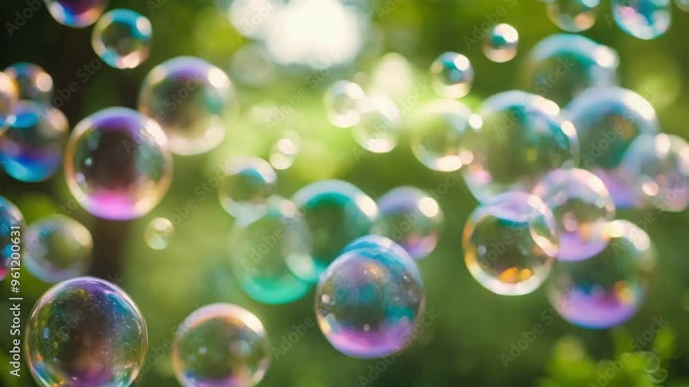 Capturing the Beauty: Vibrant Soap Bubbles in Nature Capturing the Beauty: Vibrant Soap Bubbles in Nature