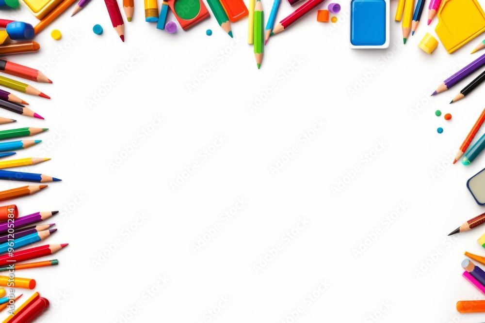 School Theme borderline Background School Theme borderline Background