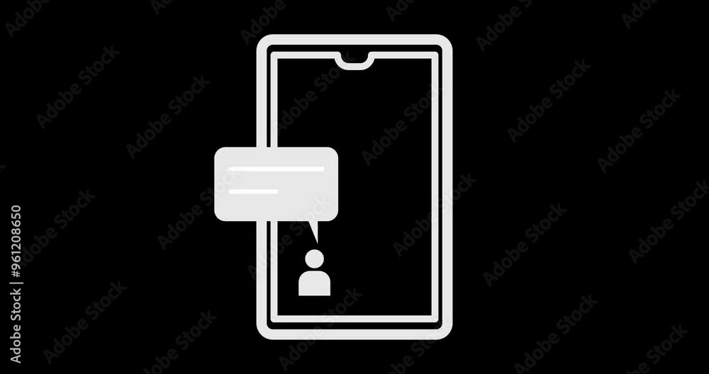 Chatting smartphone Chatting smartphone