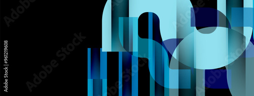 Lines, abstract letter style design background. Geometric vector Illustration For Wallpaper, Banner, Background, Card, Book Illustration, landing page