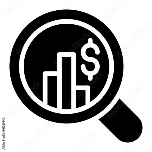 business analysis, business, analysis, research, project management solid or glyph icon