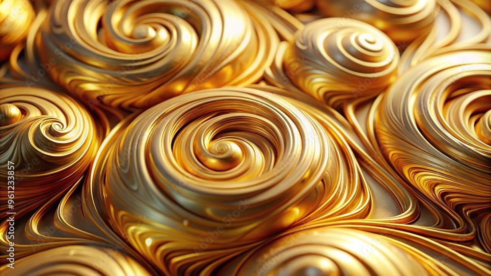 Abstract swirls of marble gold with blurred background Abstract swirls of marble gold with blurred background