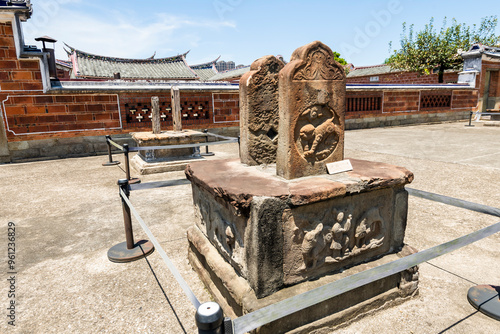 Taoyuan, Taiwan- August 22, 2024: Building view of the Lee Teng-fan's Ancient Residence in Daxi of Taoyuan, Taiwan. photo