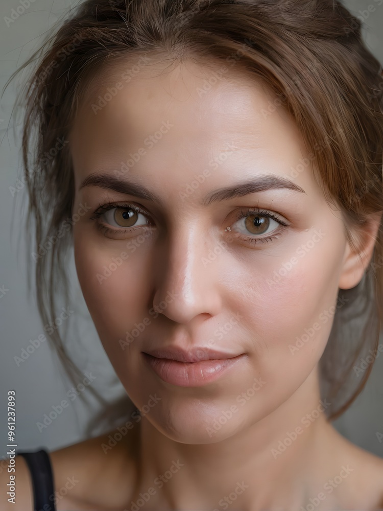 Portrait of happy woman Portrait of happy woman