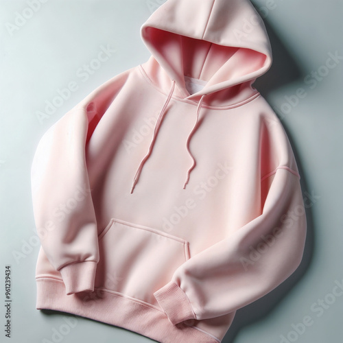 Mockup with hoodie. AI