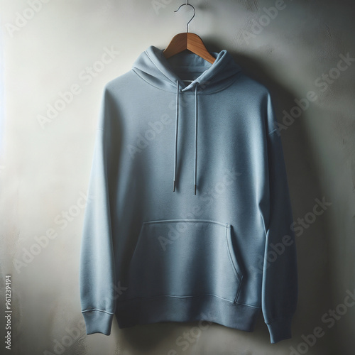 Mockup with hoodie. AI