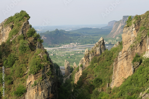 Cliff Landscape Background